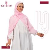 Chiffon Plain Scarf